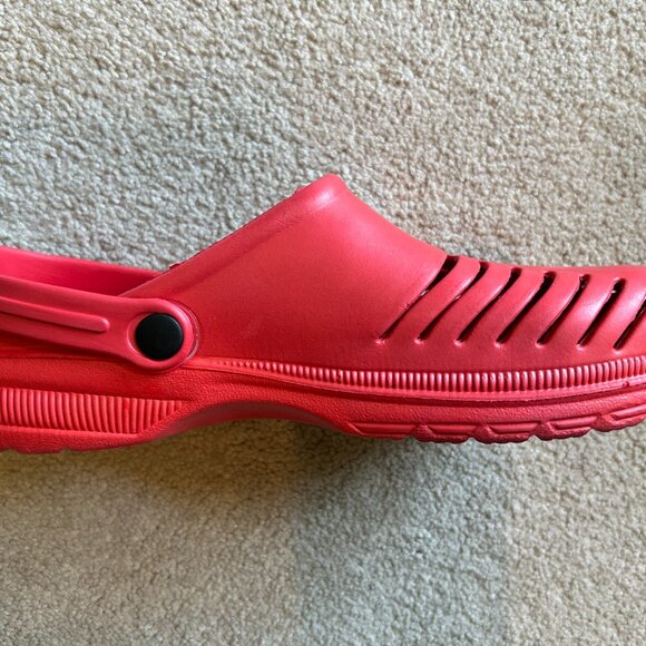 FOCO Ohio State Buckeyes slip on slides clogs Men's Size L 11-12 - Picture 5 of 9